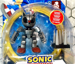 2021 JAKKS Pacific Sonic The Hedgehog 30th ANNIVERSARY: MECHA SONIC (w/ Spike)