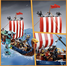 Load image into Gallery viewer, 2022 LEGO CREATOR: Viking Ship and the Midgard Serpent (31132)