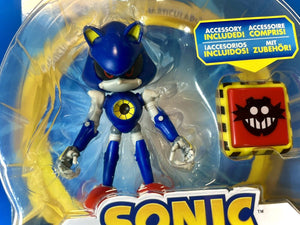 2023 JAKKS Pacific Sonic the Hedgehog Action Figure: METAL SONIC w/ Trap Spring