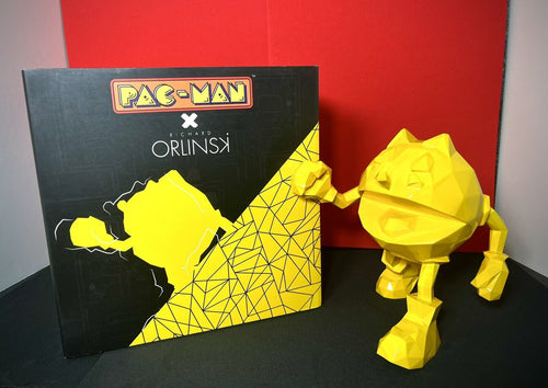 Bandai Namco - PAC-MAN X Orlinski : The Official Sculpture - 18cm Yellow Statue