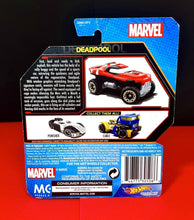 Load image into Gallery viewer, 2018 Hot Wheels Character Cars - Marvel - DEADPOOL Diecast Car