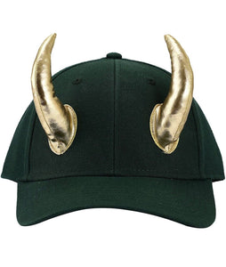 BioWorld Marvel Comics LOKI Helmet Green Baseball Hat OSFM