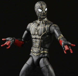 2021 Marvel Legends Series Figure - SPIDER-MAN (Black & Gold Suit) - No Way Home