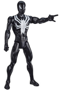 2018 Hasbro Marvel Titan Hero Series - Black Suit Spider-Man 12in Figure