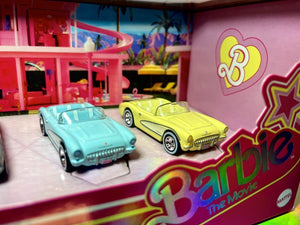 2023 Mattel Creations Hot Wheels Premium - Barbie The Movie Corvette 4-Pack