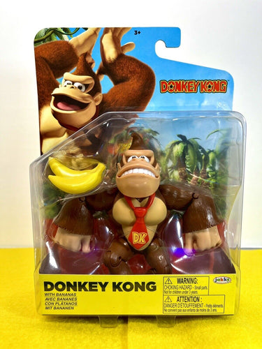 2023 Jakks Pacific World of Nintendo: Donkey Kong - DONKEY KONG (w/ Bananas)