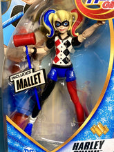 Load image into Gallery viewer, 2016 Mattel DC Super Hero Girls - HARLEY QUINN (w/ Mallet) Action Figure