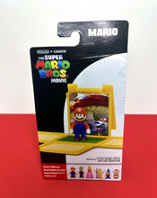 Load image into Gallery viewer, 2023 JAKKS The Super Mario Bros. Movie Minifigure - MARIO (w/ Question Block)