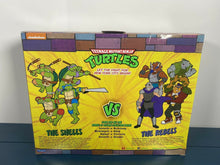 Load image into Gallery viewer, 2021 Playmates Toys- Teenage Mutant Ninja Turtles 2 Pack - Michelangelo vs Bebop