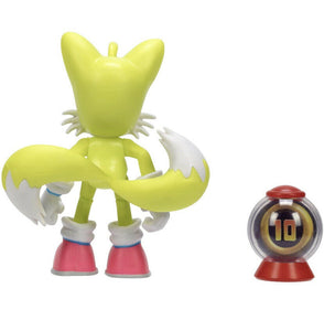 2021 JAKKS Pacific Sonic The Hedgehog 30th ANNIVERSARY: NEON TAILS (w/ 10-Ring)