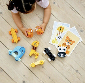 2020 LEGO DUPLO #10955 - My First Animal Train Building Toy (15 Pieces)