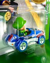 Load image into Gallery viewer, NEW 2022 HOT WHEELS MARIO KART: BABY LUIGI (SNEEKER) DIE-CAST CAR