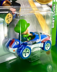 NEW 2022 HOT WHEELS MARIO KART: BABY LUIGI (SNEEKER) DIE-CAST CAR