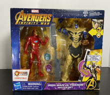 Load image into Gallery viewer, 2017 Hasbro - Marvel’s Avengers: Infinity War - Iron Man vs Thanos Battle Set
