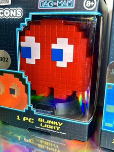 Paladone Icons Pac-Man 4in Lights Bundle - PAC-MAN, BLINKY, TURN-TO-BLUE GHOST