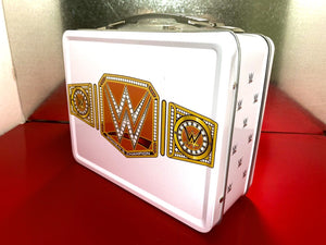 WWE Officially Licensed Women’s championship Tin Lunch Box