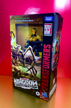 Load image into Gallery viewer, 2021 Hasbro Transformers Kingdom War for Cybertron Trilogy Figure: BLACKARACHNIA