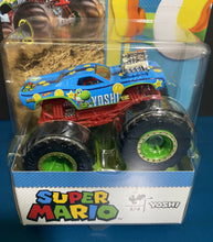 Load image into Gallery viewer, 2020 Hot Wheels Monster Trucks - Super Mario - YOSHI (3/4)