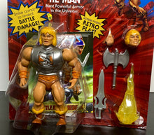Load image into Gallery viewer, 2021 Mattel -  Masters of the Universe 5.5” Deluxe Retro Figure: HE-MAN