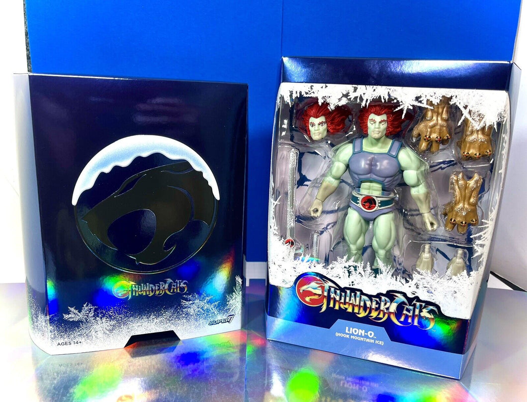 2023 Super7 ThunderCats Ultimates! Action Figure - LION-O (Hook Mountain Ice)