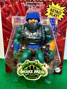 2023 Mattel Masters of the Universe Origins- Snake Men: SERPENT CLAW MAN-AT-ARMS