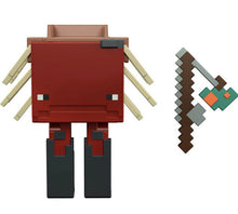 Load image into Gallery viewer, 2022 Minecraft Build-a-Portal Action Figure: MINECRAFT STRIDER (w Fungus on Rod)