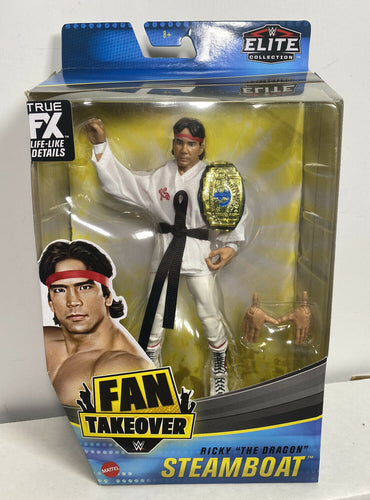 2021 WWE Elite Collection Fan Takeover Figure: RICKY “THE DRAGON” STEAMBOAT- WM3