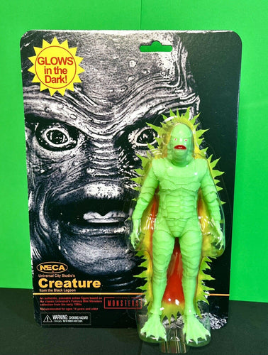 2023 NECA SDCC Exclusive- CREATURE from the Black Lagoon GLOW IN THE DARK Figure
