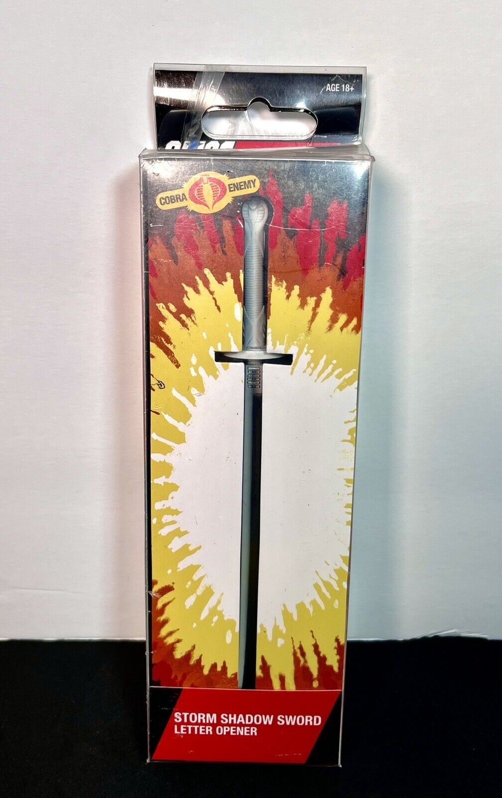 2022 Icon Heroes Gi Joe - Cobra Ninja Storm Shadow Sword Letter Opener