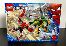 Load image into Gallery viewer, 2021 LEGO Marvel Spider-Man: Spider-Man and Doctor Octopus Mech Battle #76198