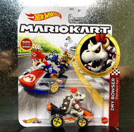 2022 Hot Wheels Mario Kart - DRY BOWSER (Standard Kart) Diecast Car