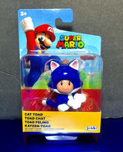 Load image into Gallery viewer, 2022 JAKKS Pacific World of Nintendo 2.5&quot; Action Figure: CAT TOAD