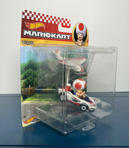 NEW 2021 Hot Wheels Mario Kart: TOAD P-Wing + PLANE GLIDER Die-Cast Car
