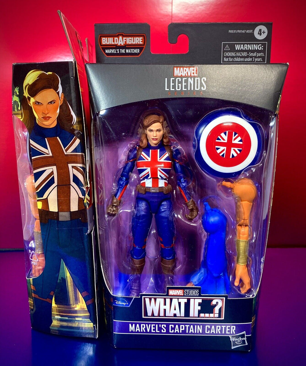 2021 Marvel Legends Series Action Figure - What If…? - MARVEL’S CAPTAIN CARTER