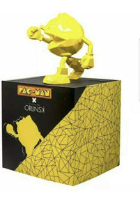 Bandai Namco - PAC-MAN X Orlinski : The Official Sculpture - 18cm Yellow Statue