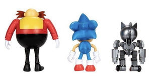 2022 JAKKS Sonic The Hedgehog - Classic Dr. Eggman, Sonic & Mecha Sonic 3-Pack!