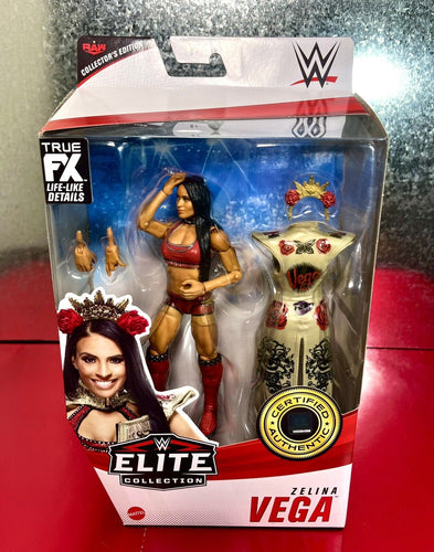 2020 WWE Elite Collection Series 84 Figure: ZELINA VEGA -RAW Collector’s Edition