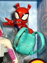 Load image into Gallery viewer, 2023 Marvel: Ghost-Spider / Spider-Gwen Talking Figure w/ Lights &amp; Spider-Ham