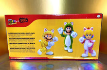 Load image into Gallery viewer, 2021 Super Mario 3D World +  Bowser’s Fury Multi-Pack -  Cat Mario, Peach, Luigi