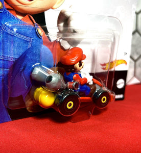 2023 Hot Wheels The Super Mario Bros. Movie - MARIO (Mario Kart) Diecast Car