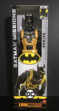 Load image into Gallery viewer, DC Batman Missions True Moves: ANTI FEAR TOXIN BATMAN 12&quot; Action Figure