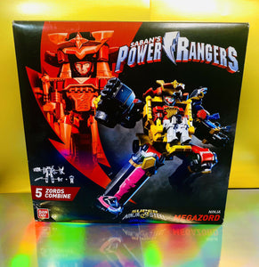 2018 Bandai - Power Rangers DX NINJA STEEL DELUXE MEGAZORD - 5 Zords Combine