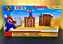 Load image into Gallery viewer, 2021 JAKKS Pacific Super Mario - World of Nintendo - Desert Playset