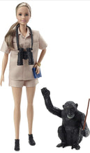 Load image into Gallery viewer, 2022 Mattel Barbie Signature Inspiring Women Series Doll - DR. JANE GOODALL