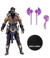 Load image into Gallery viewer, 2021 McFarlane Toys Mortal Kombat 11 Action Figure: SUB-ZERO (Winter Purple)