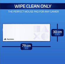 Load image into Gallery viewer, Paladone Icons PLAYSTATION 5 Non-Slip Desk Mat (79cm x 30cm)