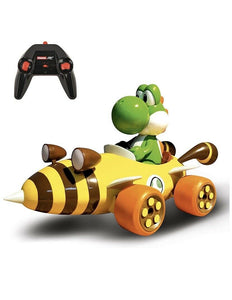 2020 Nintendo Carrera RC: Mario Kart Bumble V- Yoshi (2.4 GHz, Radio Remote Car)