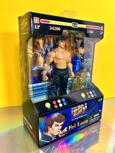 2023 Jada Toys Ultra Street Fighter II The Final Challengers- FEI LONG Figure