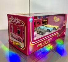 Load image into Gallery viewer, 2023 Mattel Creations Hot Wheels Premium - Barbie The Movie Corvette 4-Pack