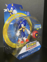 Load image into Gallery viewer, 2020 JAKKS Pacific Sonic the Hedgehog Action Figure: Sonic with Star Spring